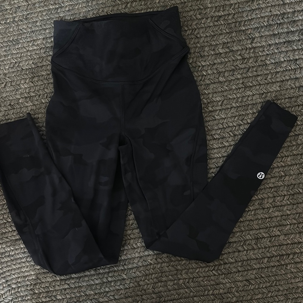 Black Camouflage Leggings